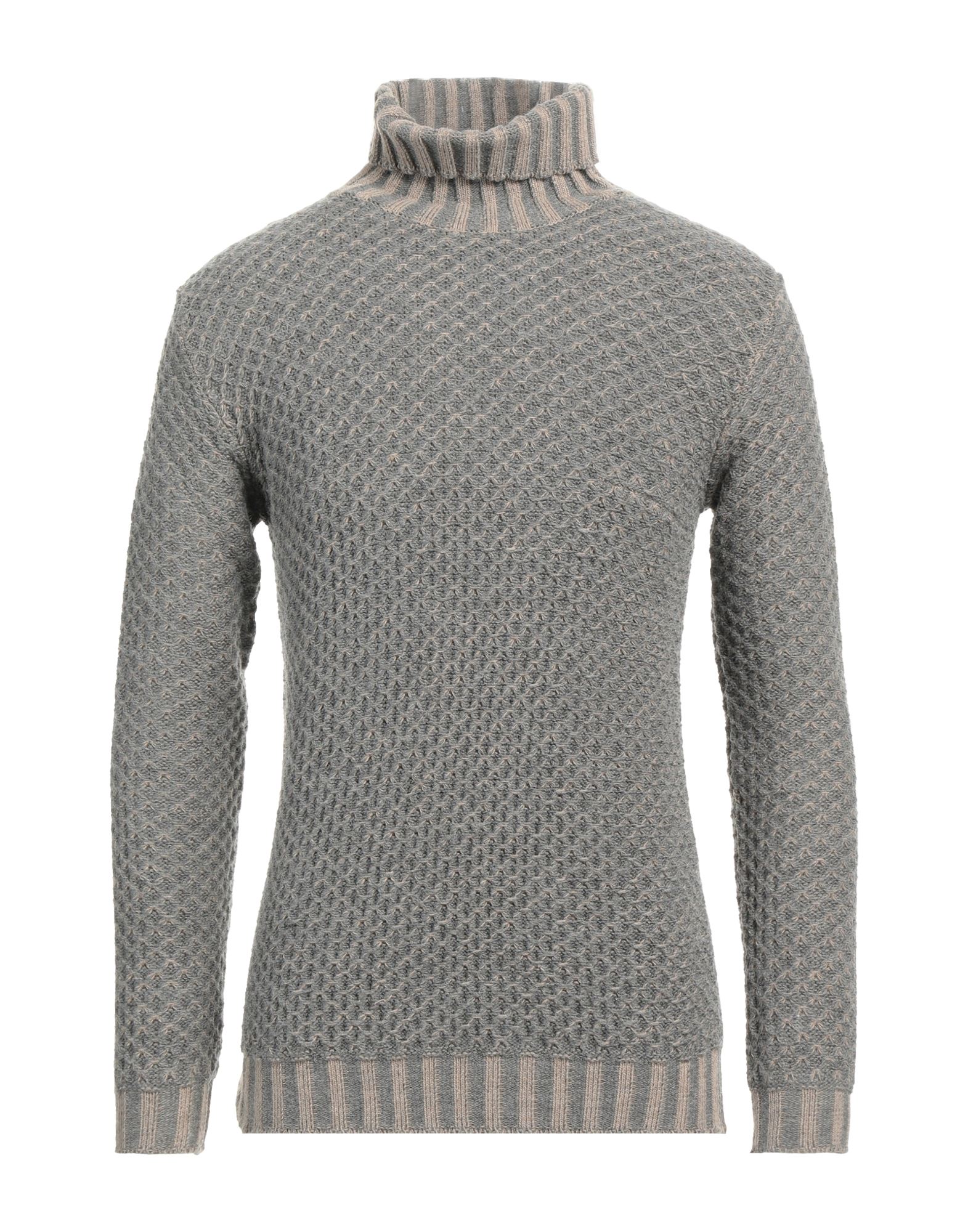 GAZZARRINI Rollkragenpullover Herren Grau von GAZZARRINI