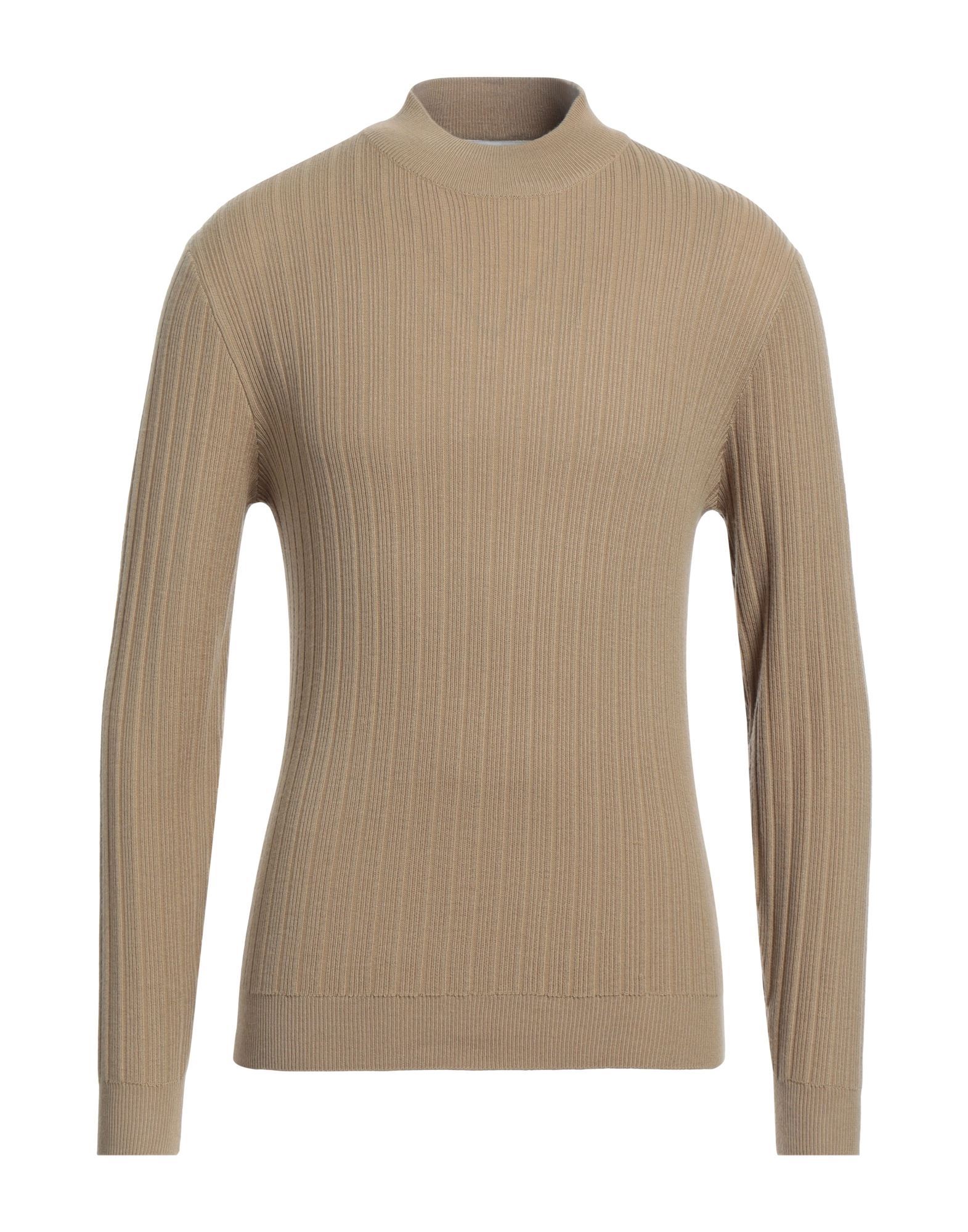 GAZZARRINI Rollkragenpullover Herren Sand von GAZZARRINI