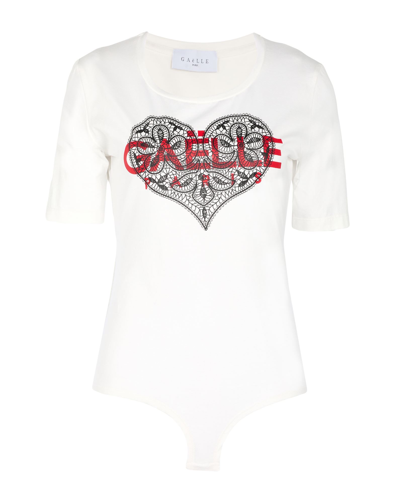 GAëLLE Paris Bodysuit Damen Off white GAëLLE Paris Bodysuit Damen Off white von GAëLLE Paris