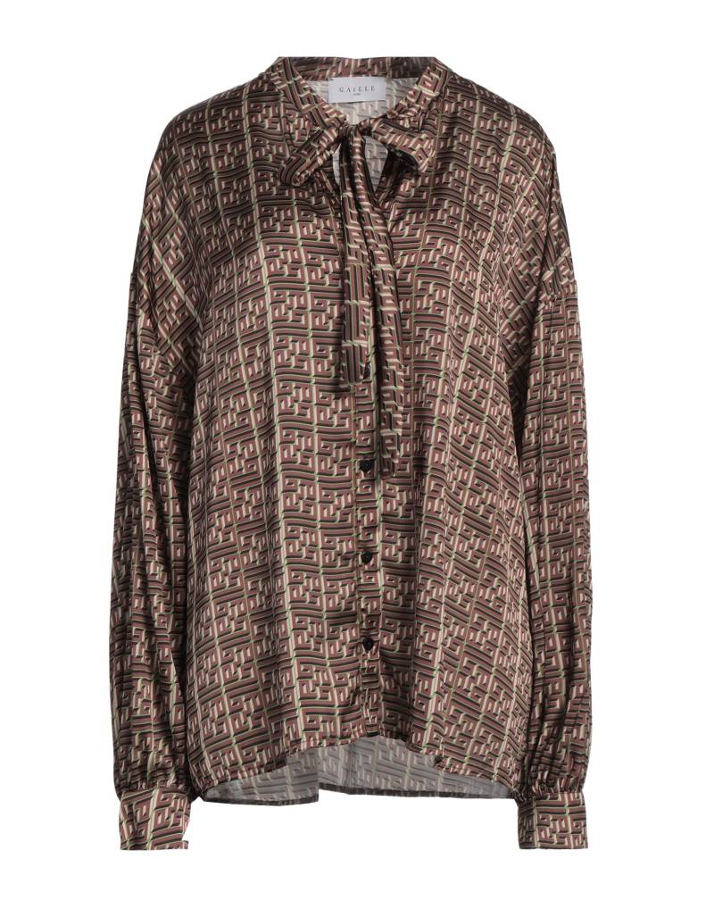 GAëLLE Paris Hemd Damen Braun von GAëLLE Paris