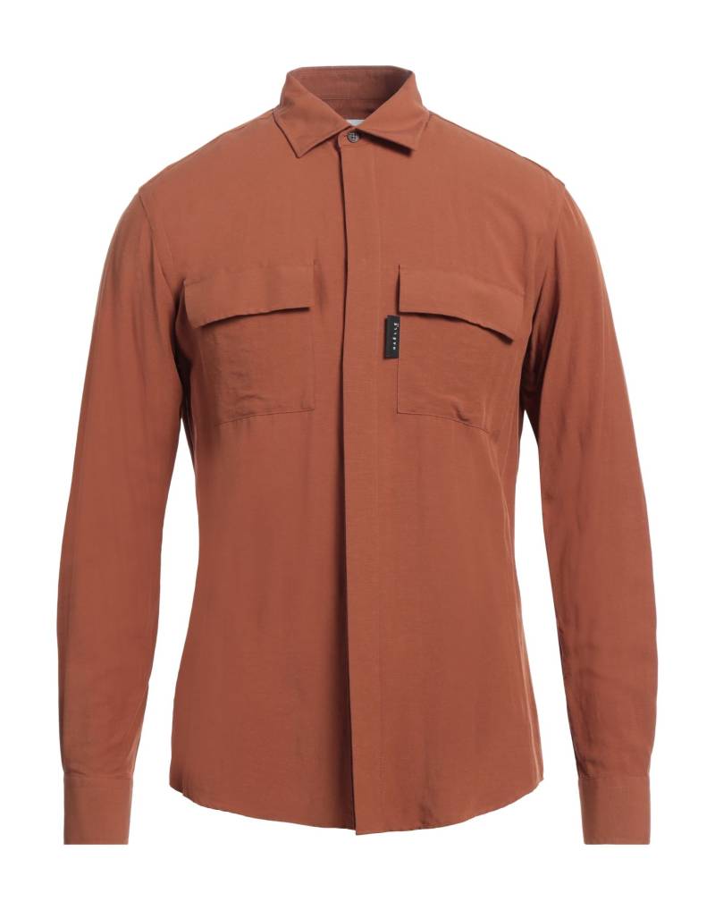 GAëLLE Paris Hemd Herren Braun von GAëLLE Paris