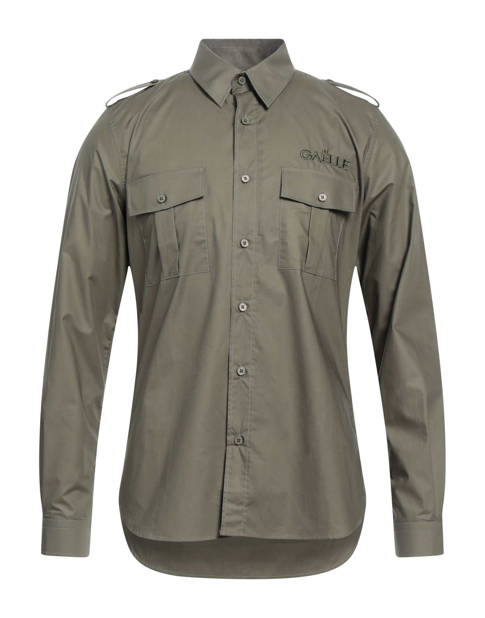 GAëLLE Paris Hemd Herren Militärgrün von GAëLLE Paris