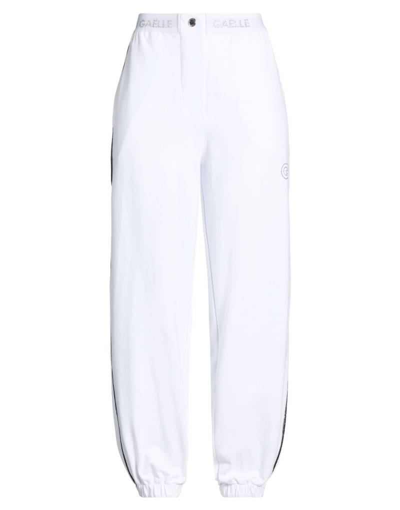GAëLLE Paris Hose Damen Weiß von GAëLLE Paris