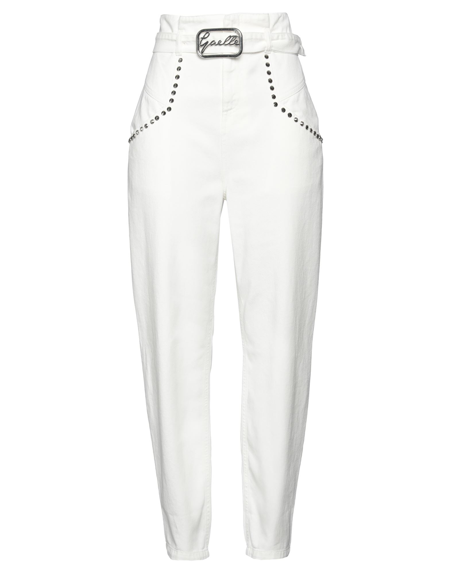 GAëLLE Paris Hose Damen Weiß von GAëLLE Paris