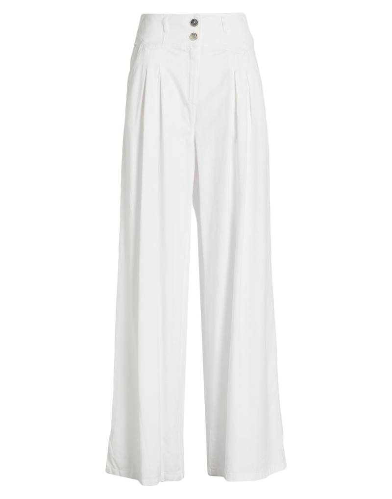 GAëLLE Paris Hose Damen Weiß von GAëLLE Paris