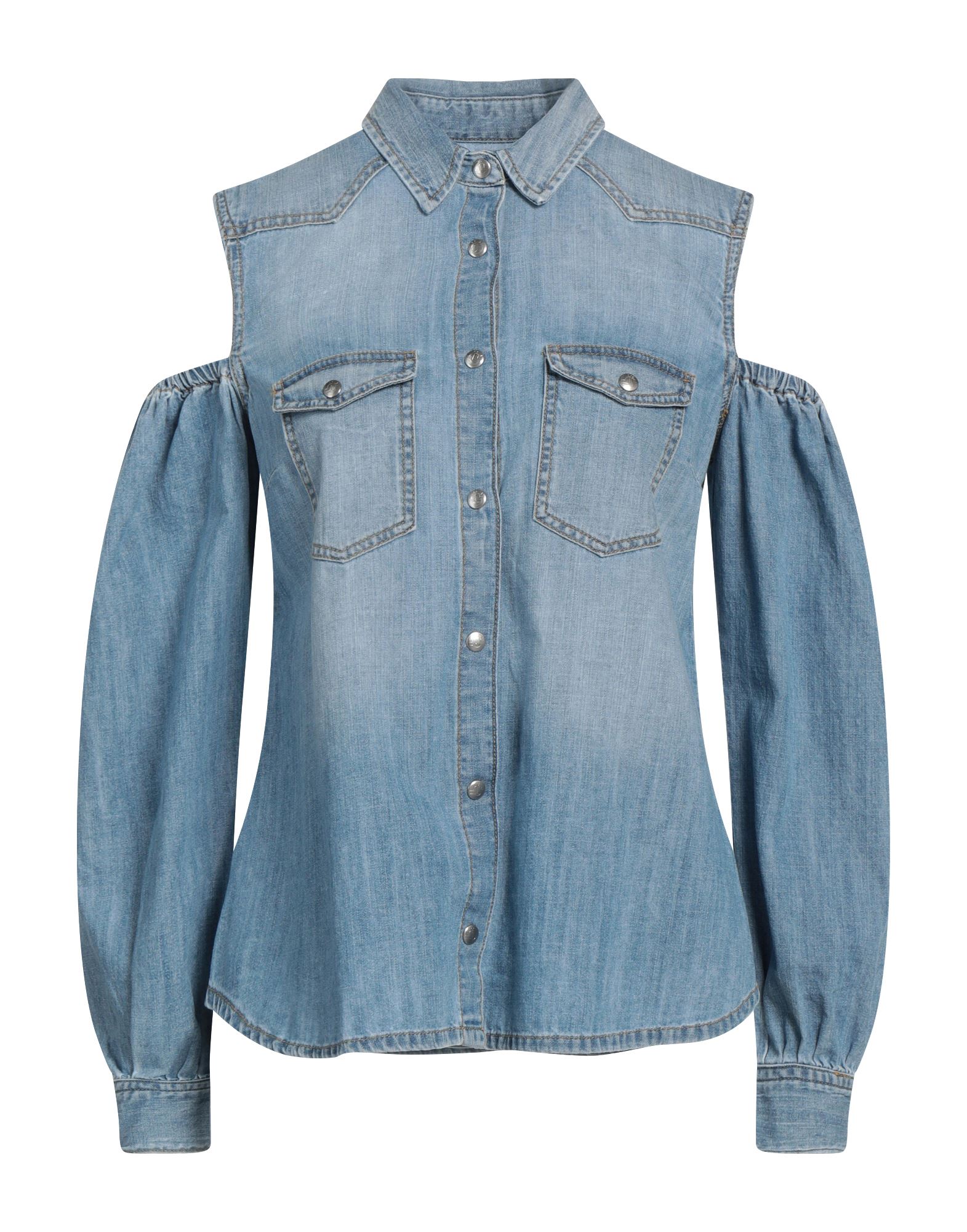 GAëLLE Paris Jeanshemd Damen Blau von GAëLLE Paris