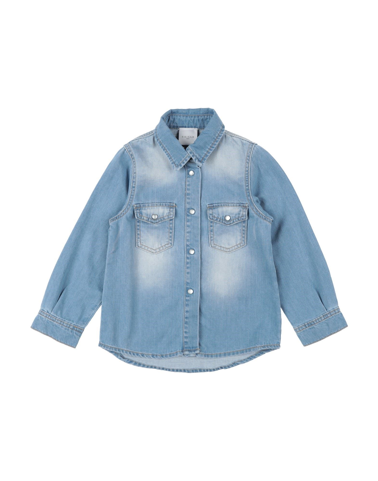 GAëLLE Paris Jeanshemd Kinder Blau von GAëLLE Paris