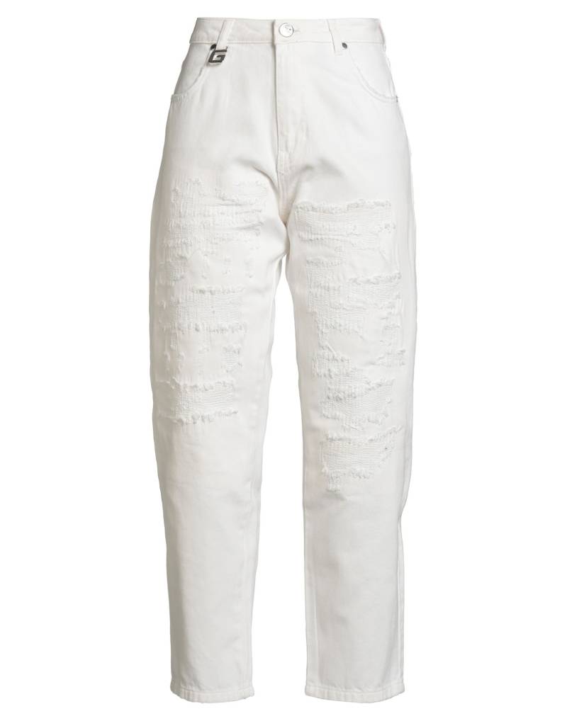 GAëLLE Paris Jeanshose Damen Weiß von GAëLLE Paris
