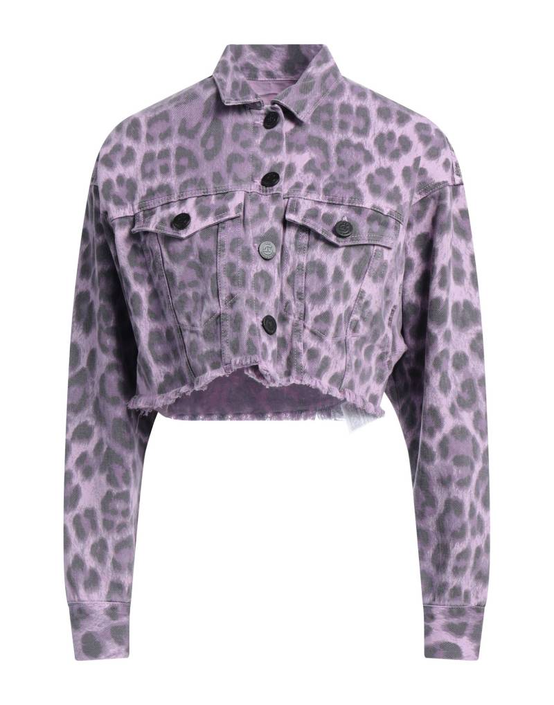 GAëLLE Paris Jeansjacke/-mantel Damen Lila von GAëLLE Paris