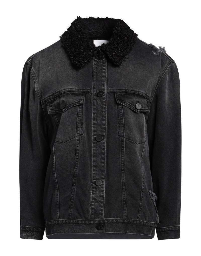 GAëLLE Paris Jeansjacke/-mantel Damen Schwarz von GAëLLE Paris