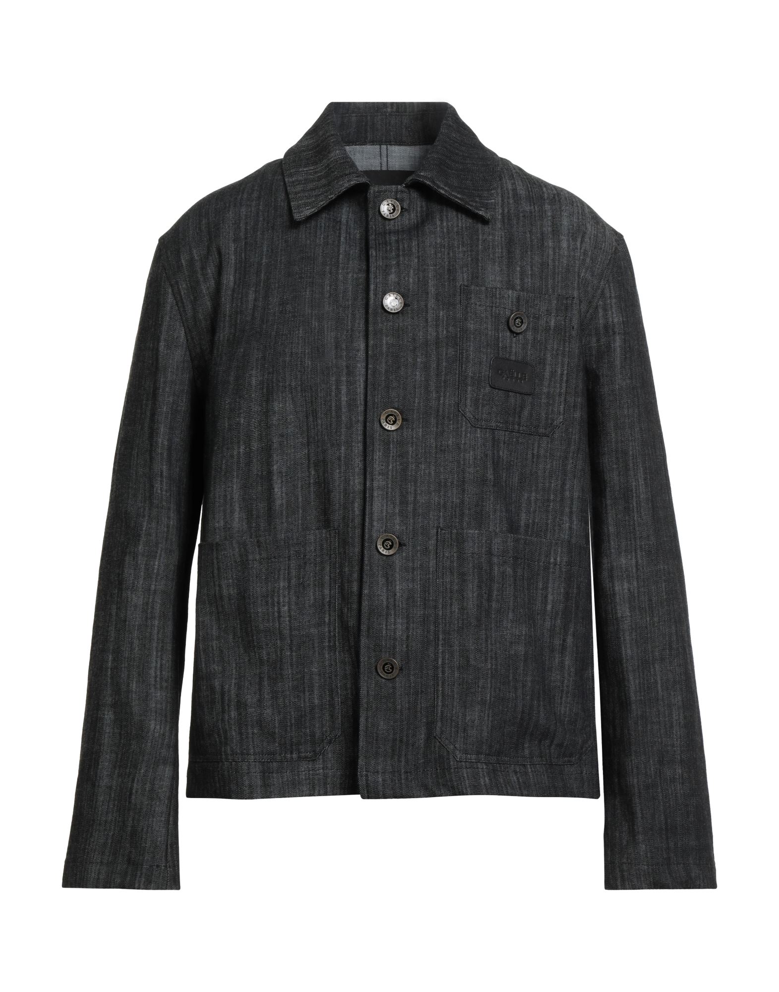 GAëLLE Paris Jeansjacke/-mantel Herren Schwarz von GAëLLE Paris