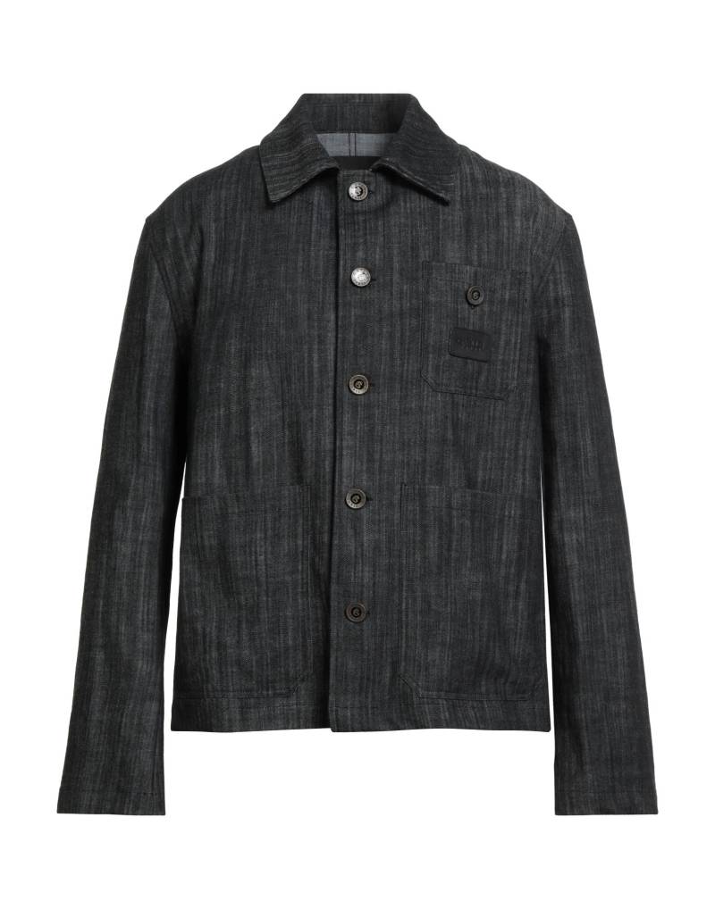 GAëLLE Paris Jeansjacke/-mantel Herren Schwarz von GAëLLE Paris