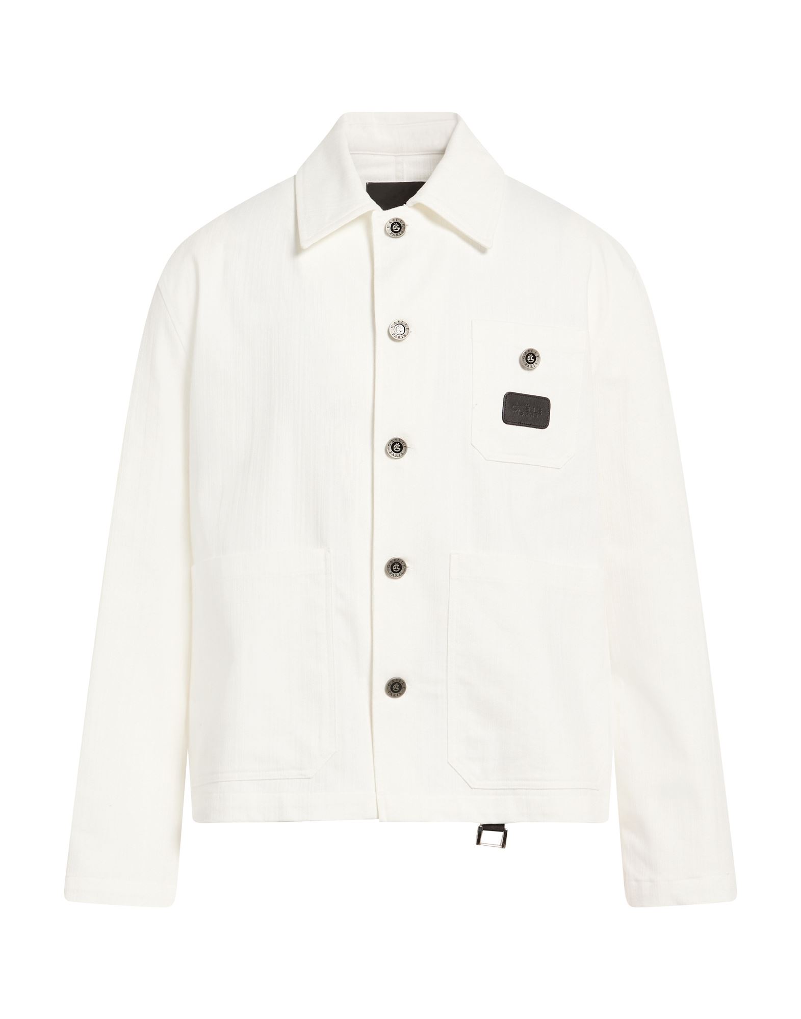 GAëLLE Paris Jeansjacke/-mantel Herren Weiß von GAëLLE Paris