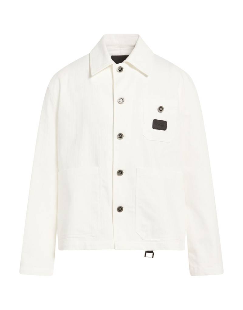 GAëLLE Paris Jeansjacke/-mantel Herren Weiß von GAëLLE Paris