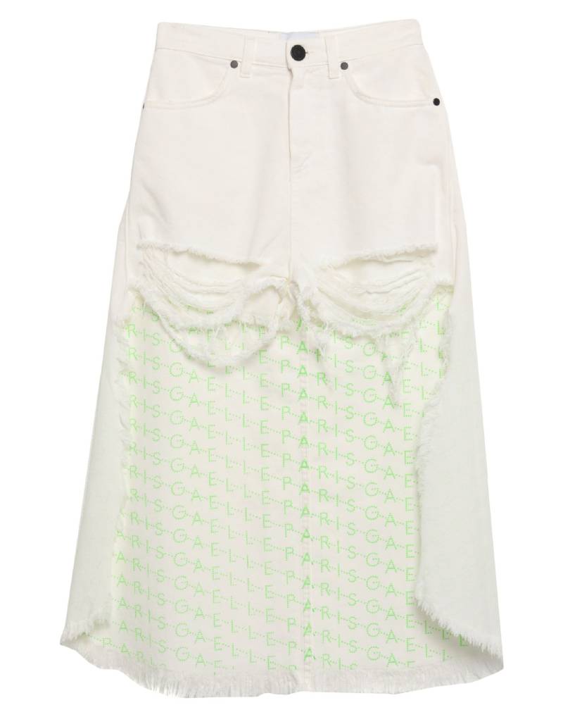GAëLLE Paris Jeansrock Damen Weiß von GAëLLE Paris