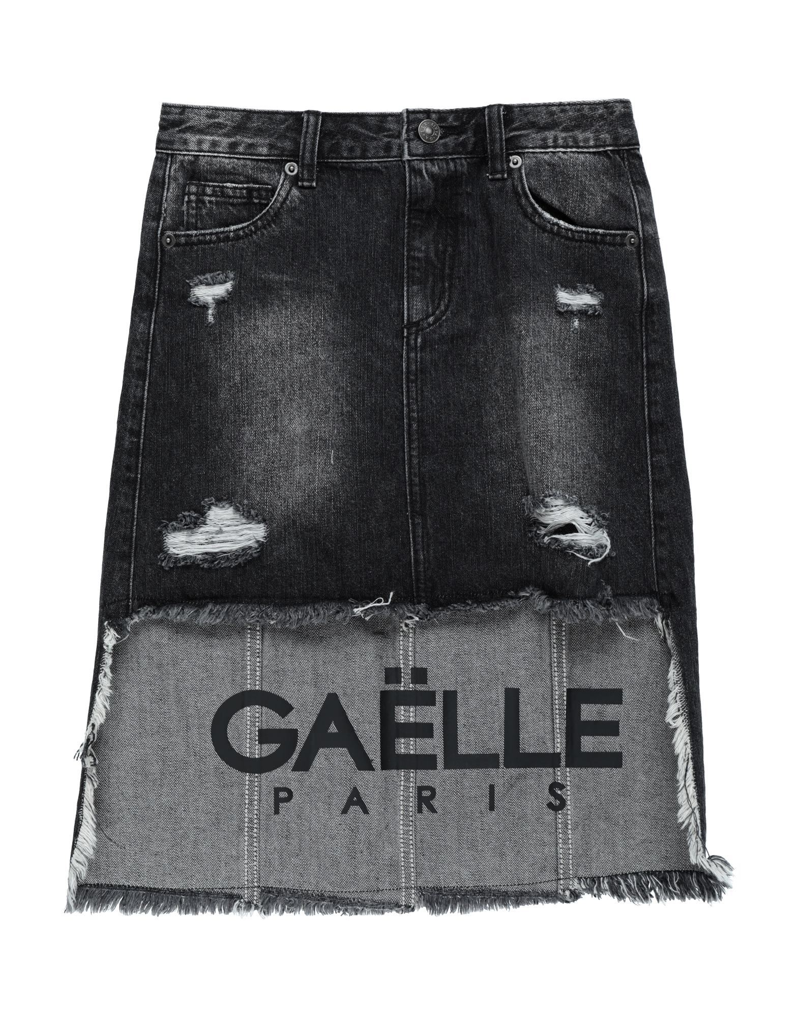 GAëLLE Paris Jeansrock Kinder Granitgrau von GAëLLE Paris