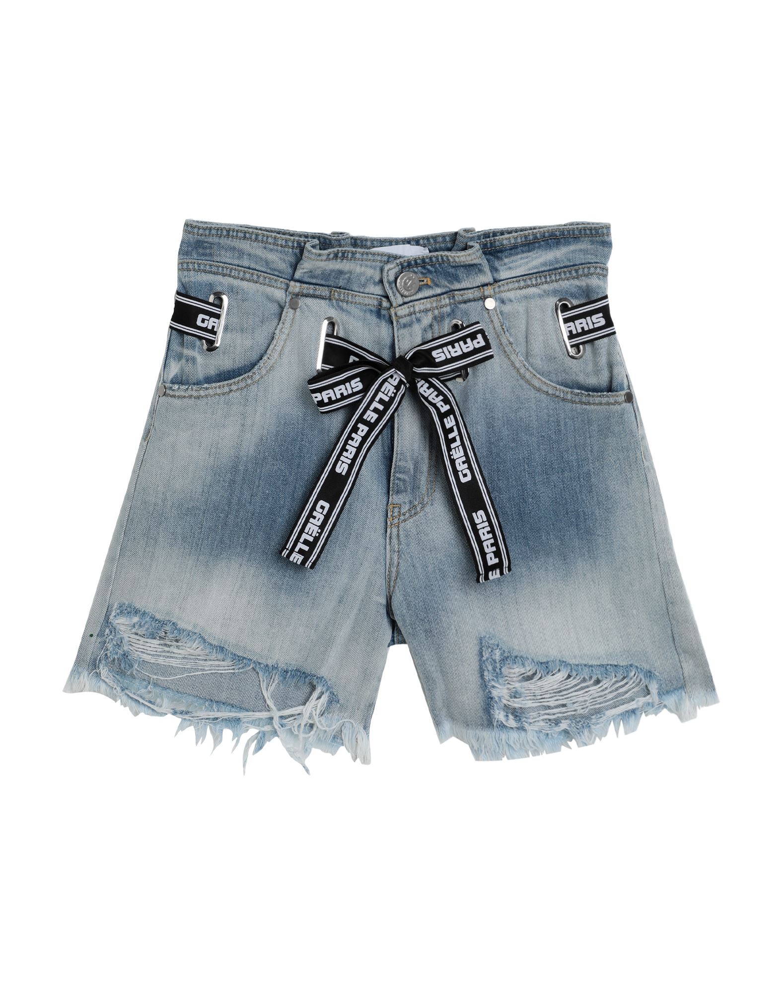 GAëLLE Paris Jeansshorts Damen Blau von GAëLLE Paris