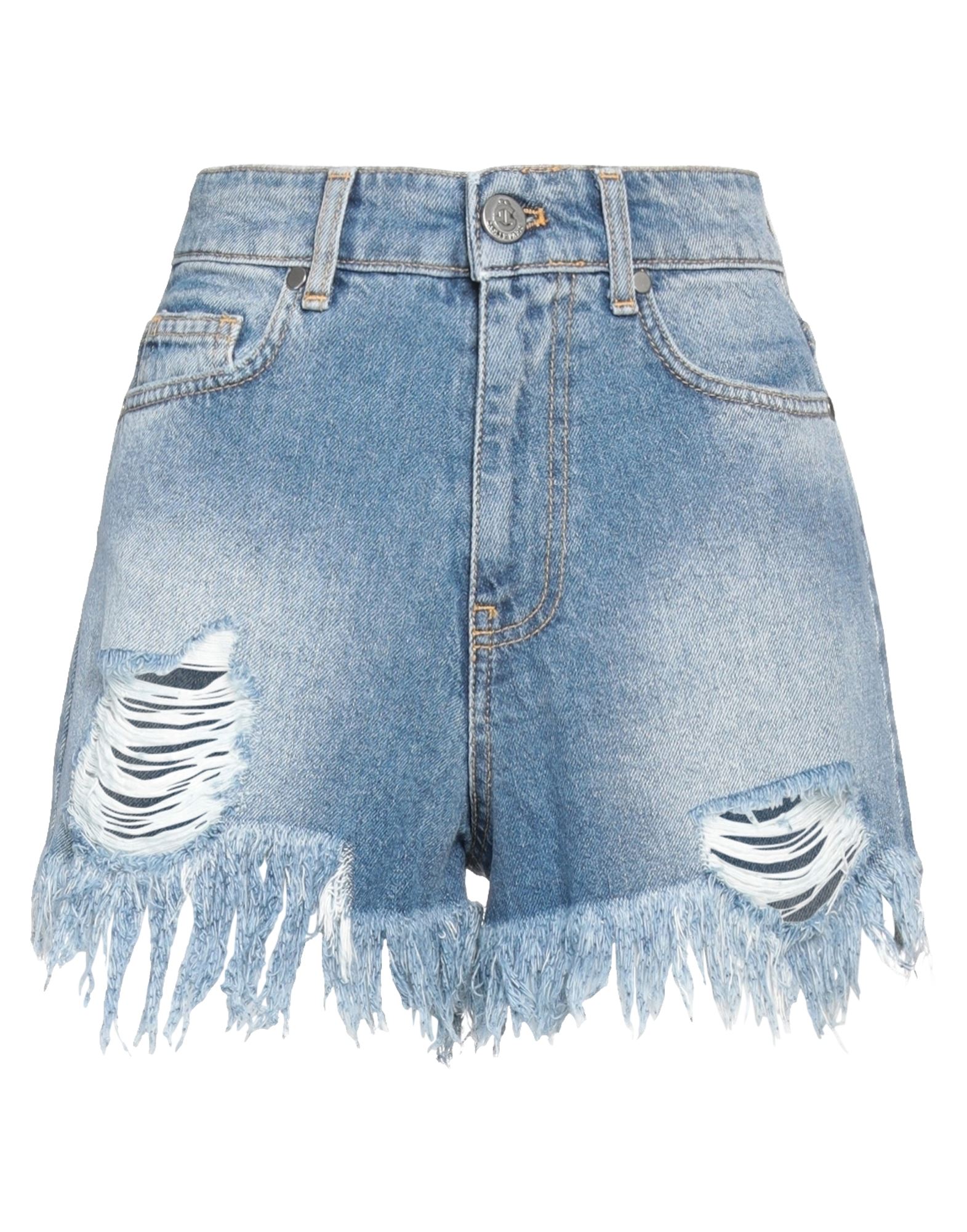 GAëLLE Paris Jeansshorts Damen Blau von GAëLLE Paris