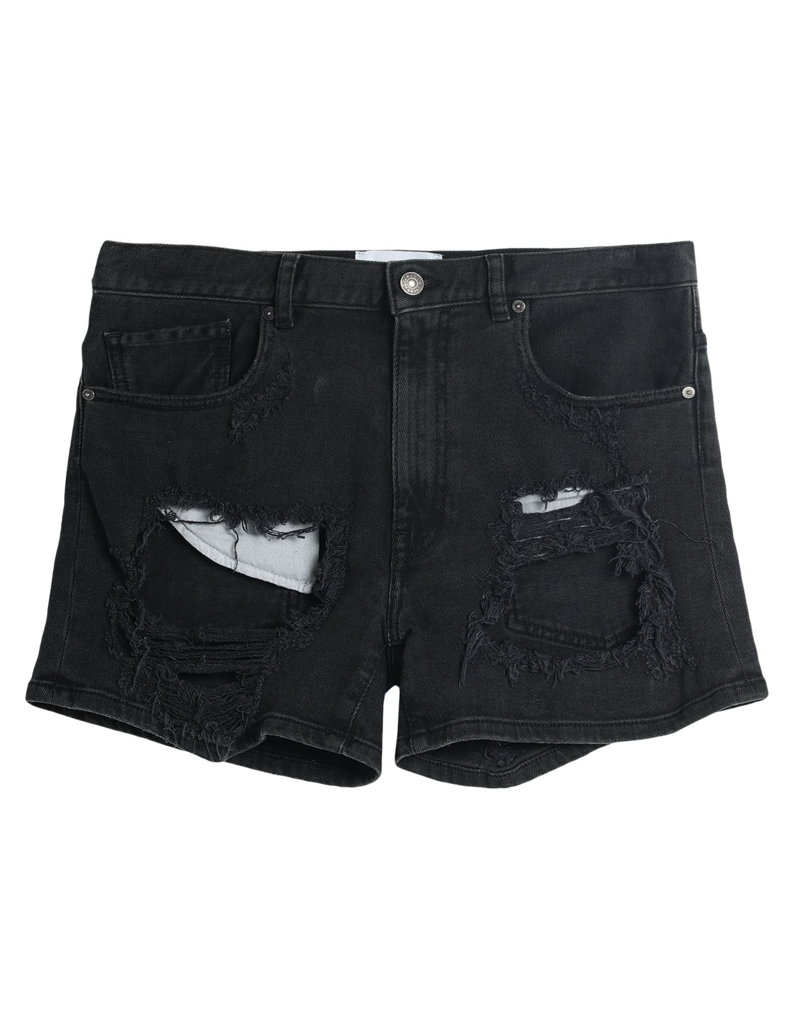 GAëLLE Paris Jeansshorts Damen Schwarz von GAëLLE Paris