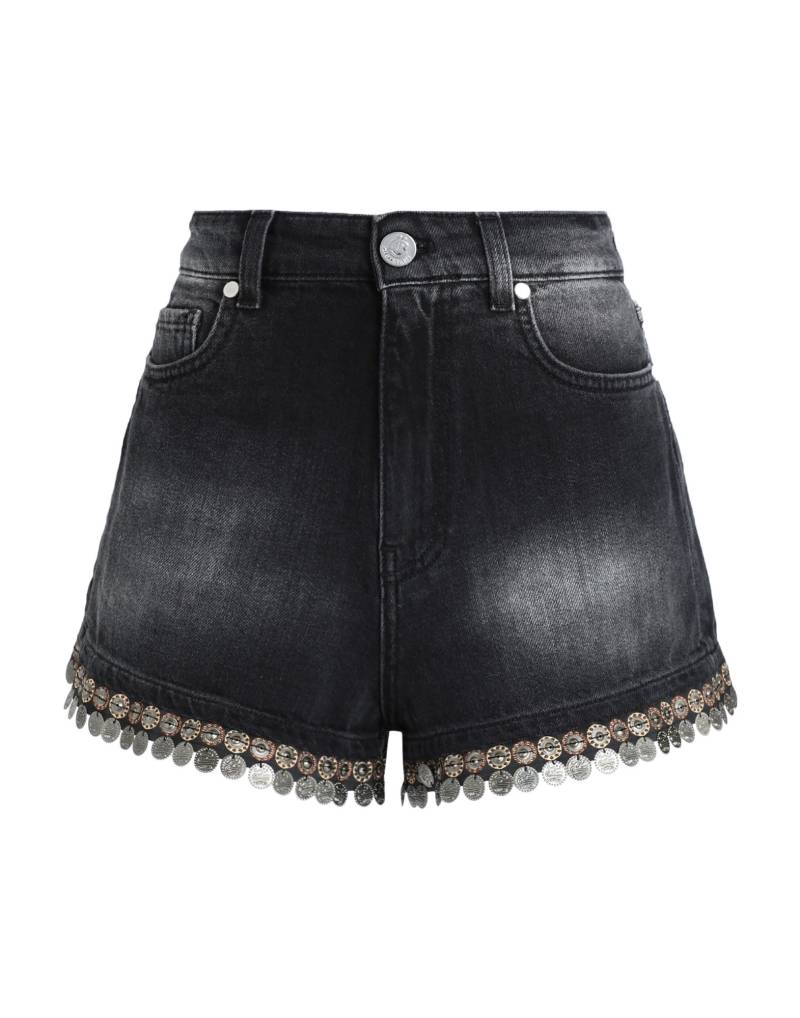 GAëLLE Paris Jeansshorts Damen Schwarz von GAëLLE Paris
