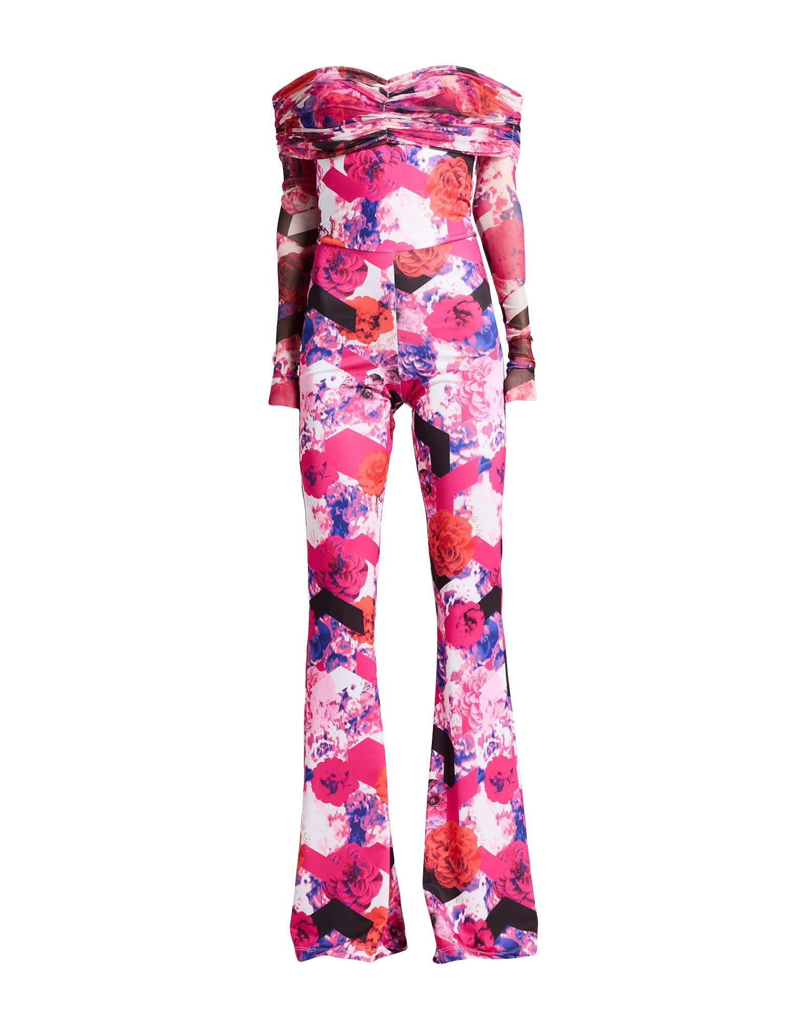 GAëLLE Paris Jumpsuit Damen Fuchsia von GAëLLE Paris