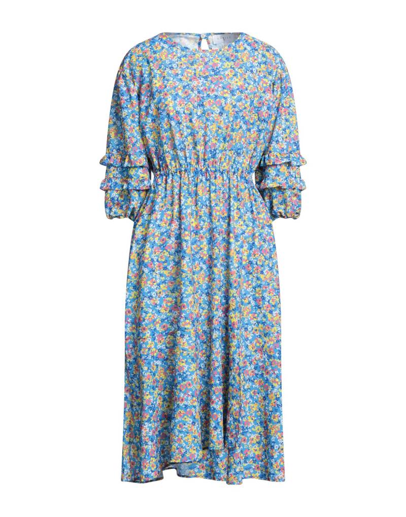 GAëLLE Paris Midi-kleid Damen Azurblau von GAëLLE Paris