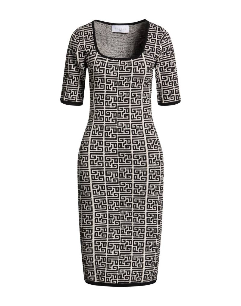 GAëLLE Paris Midi-kleid Damen Schwarz von GAëLLE Paris