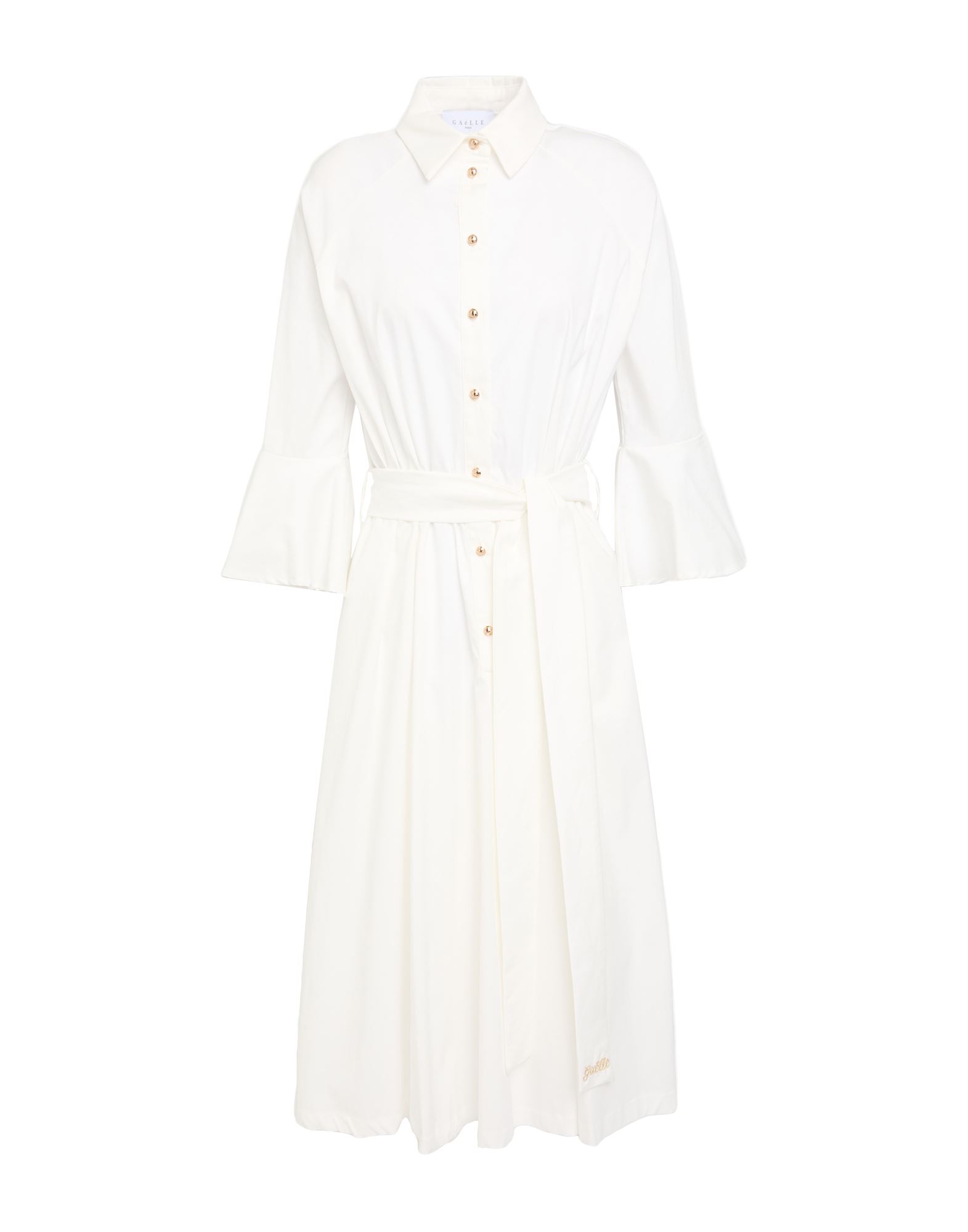 GAëLLE Paris Midi-kleid Damen Weiß von GAëLLE Paris