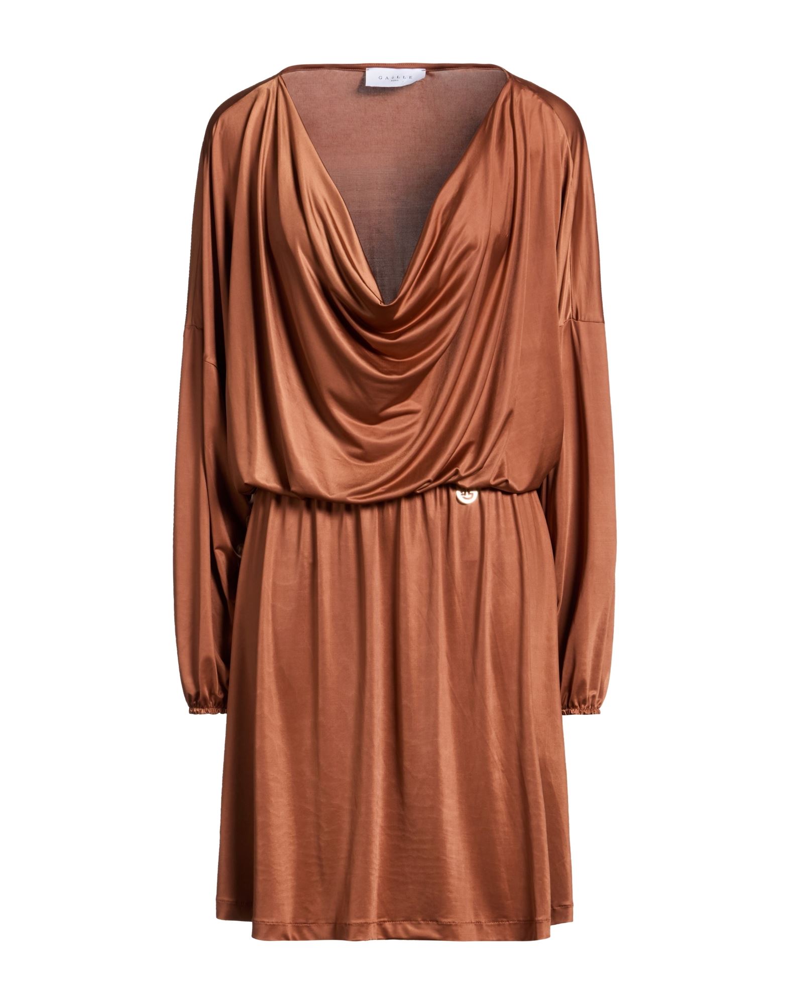 GAëLLE Paris Mini-kleid Damen Braun von GAëLLE Paris