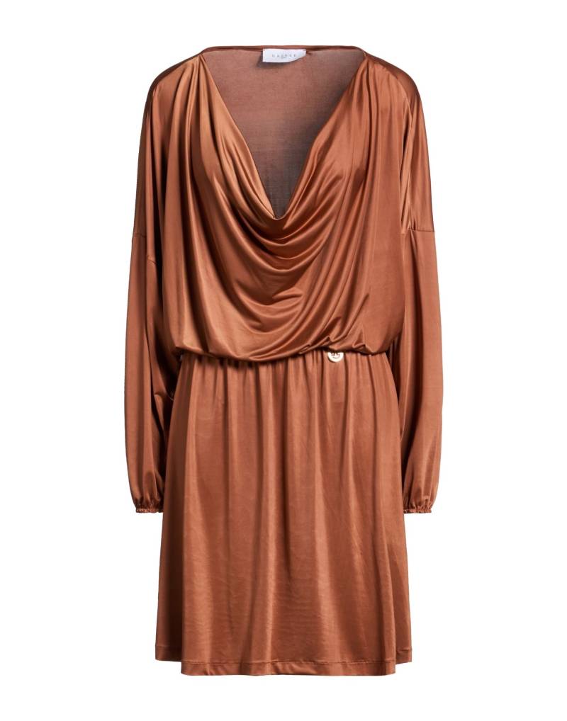 GAëLLE Paris Mini-kleid Damen Braun von GAëLLE Paris