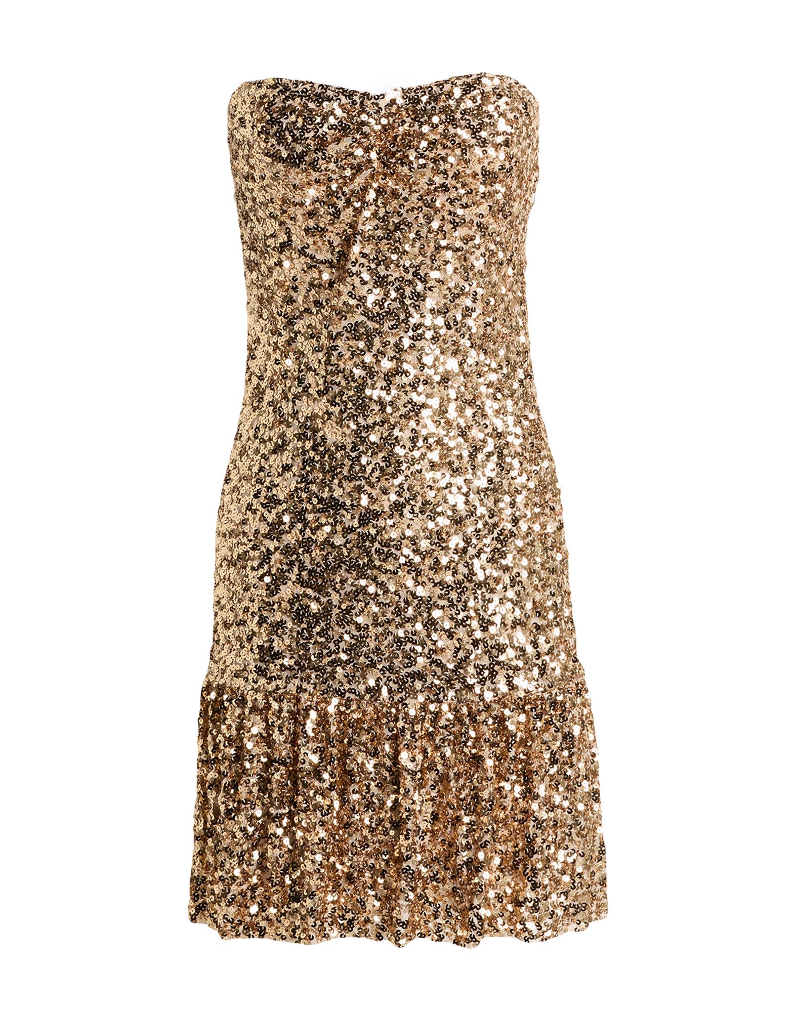 GAëLLE Paris Mini-kleid Damen Gold GAëLLE Paris Mini-kleid Damen Gold von GAëLLE Paris