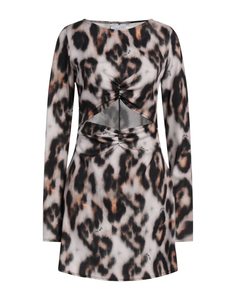 GAëLLE Paris Mini-kleid Damen Maulwurfsgrau von GAëLLE Paris