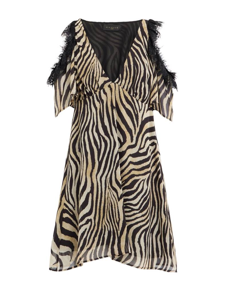 GAëLLE Paris Mini-kleid Damen Sand GAëLLE Paris Mini-kleid Damen Sand von GAëLLE Paris