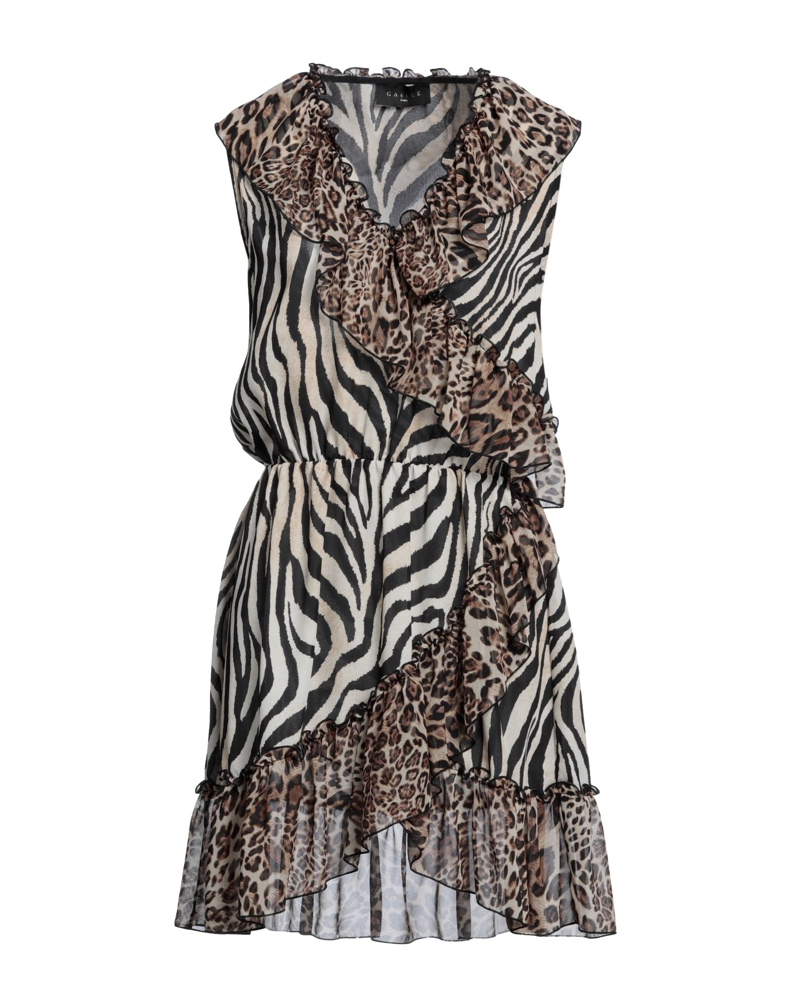 GAëLLE Paris Mini-kleid Damen Schwarz von GAëLLE Paris