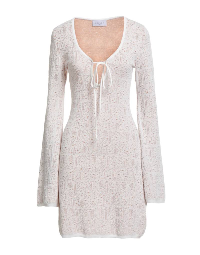 GAëLLE Paris Mini-kleid Damen Weiß von GAëLLE Paris