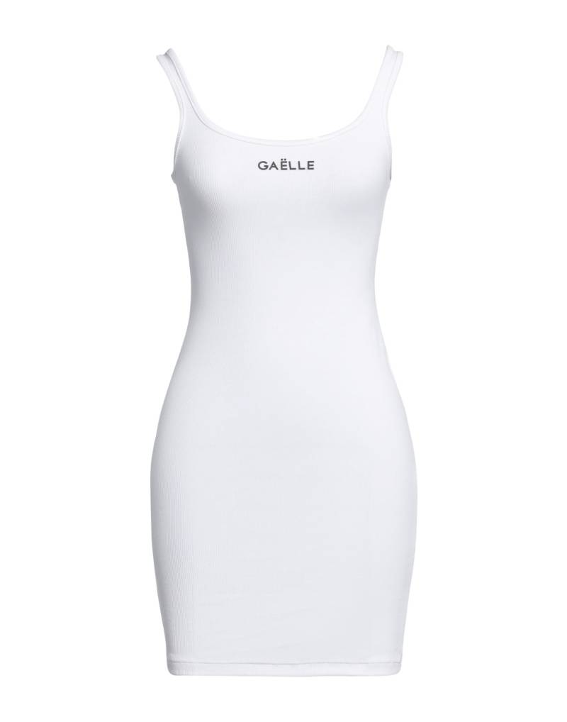 GAëLLE Paris Mini-kleid Damen Weiß GAëLLE Paris Mini-kleid Damen Weiß von GAëLLE Paris