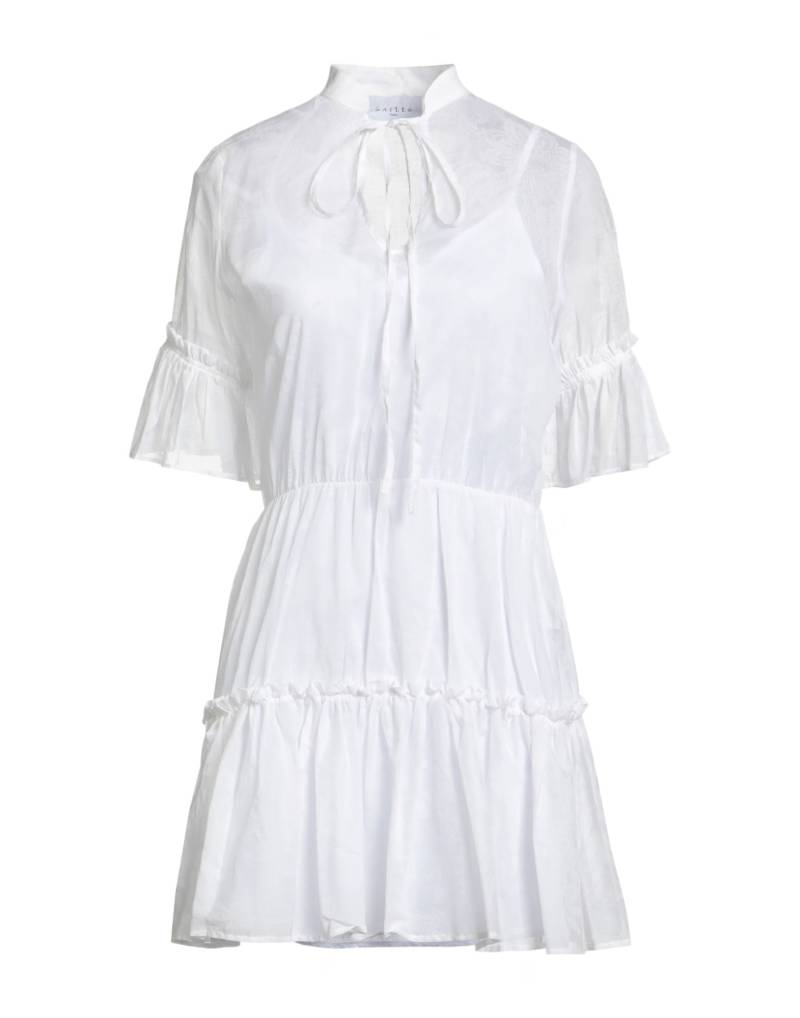 GAëLLE Paris Mini-kleid Damen Weiß von GAëLLE Paris
