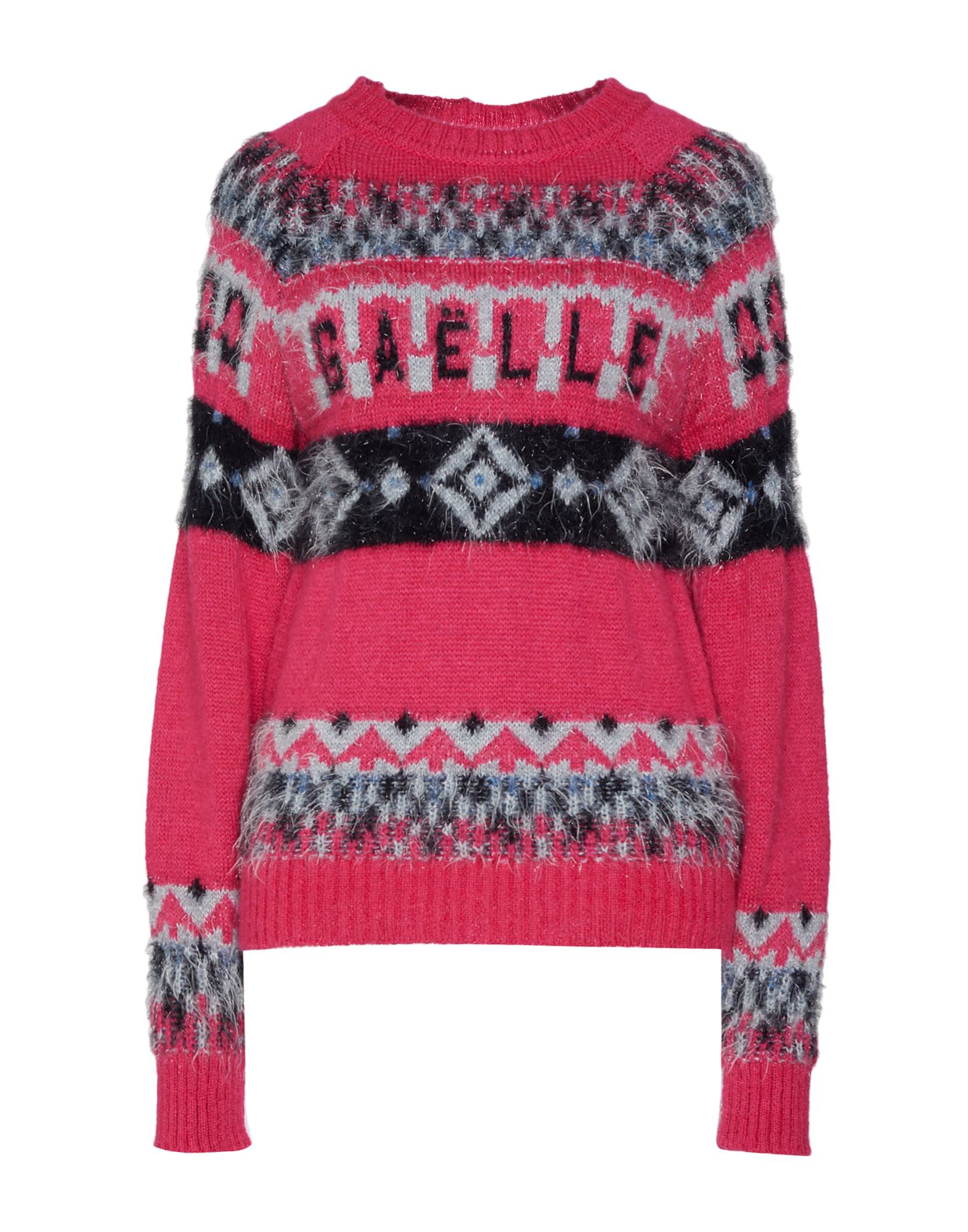 GAëLLE Paris Pullover Damen Fuchsia GAëLLE Paris Pullover Damen Fuchsia von GAëLLE Paris