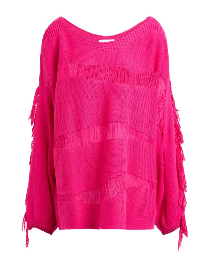 GAëLLE Paris Pullover Damen Fuchsia von GAëLLE Paris