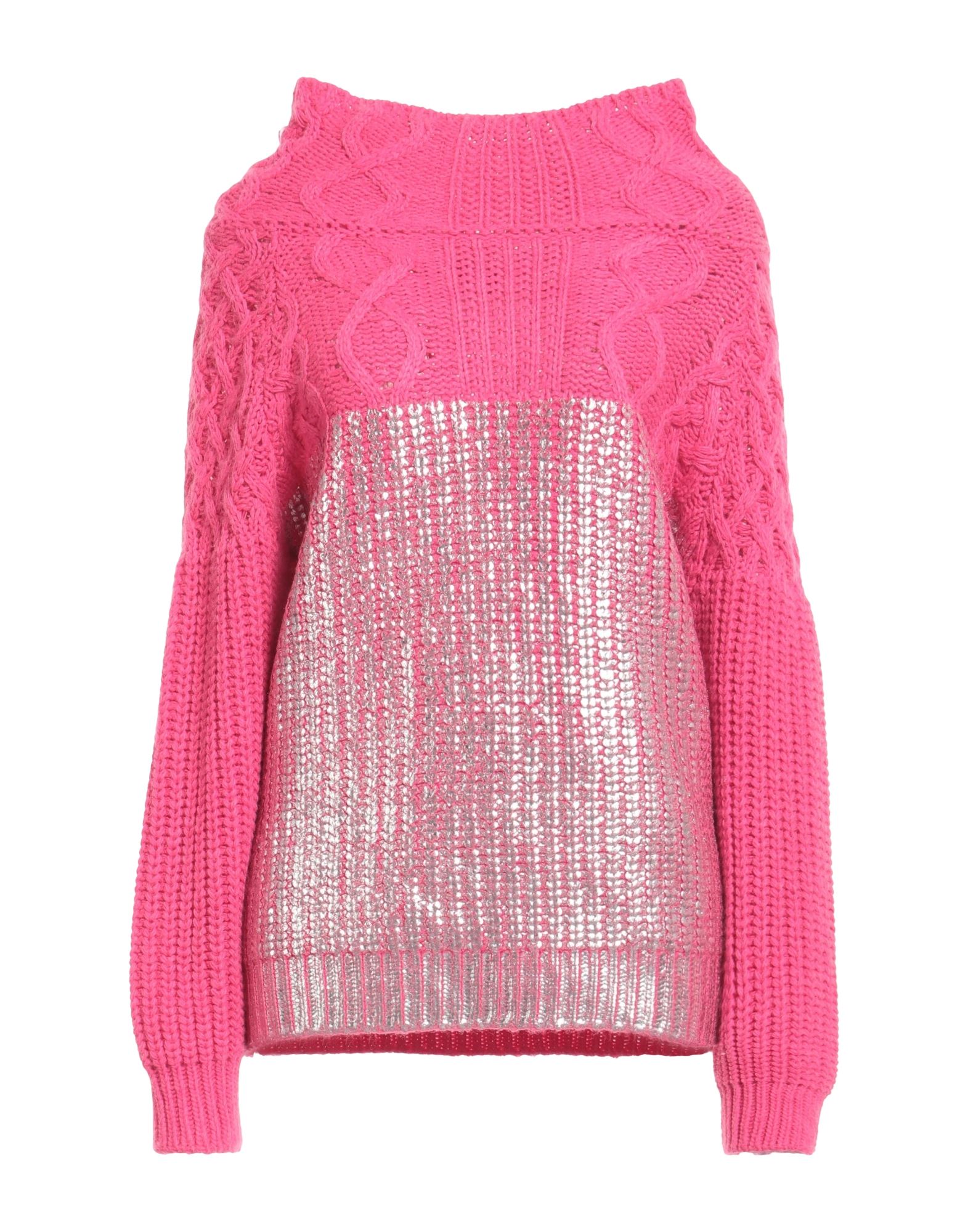 GAëLLE Paris Rollkragenpullover Damen Fuchsia von GAëLLE Paris