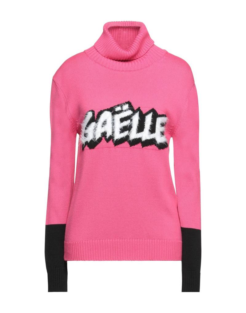 GAëLLE Paris Rollkragenpullover Damen Fuchsia von GAëLLE Paris