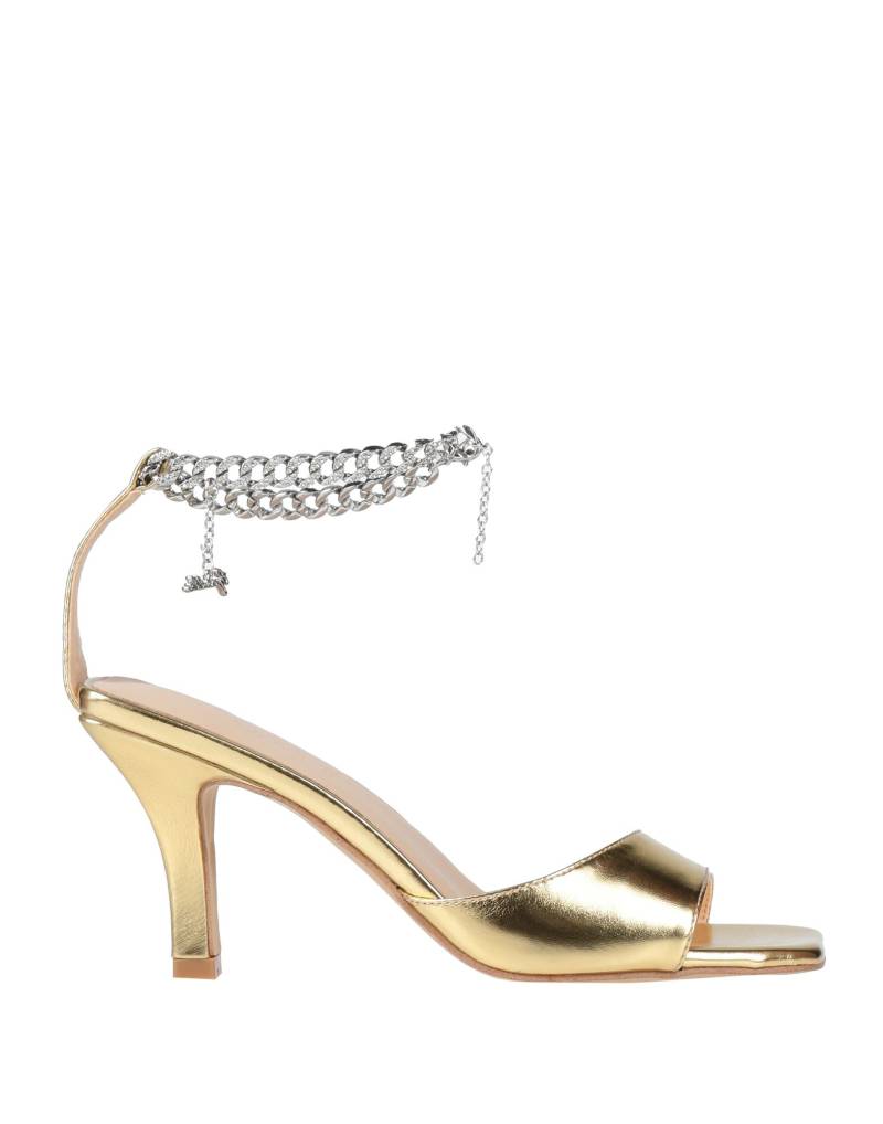 GAëLLE Paris Sandale Damen Gold von GAëLLE Paris