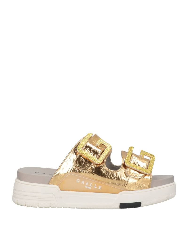 GAëLLE Paris Sandale Damen Gold von GAëLLE Paris