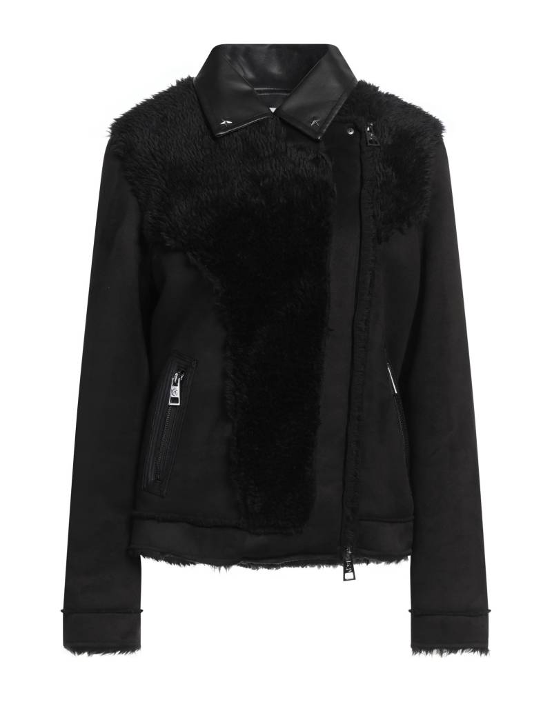 GAëLLE Paris Shearling- & Kunstfell Damen Schwarz von GAëLLE Paris