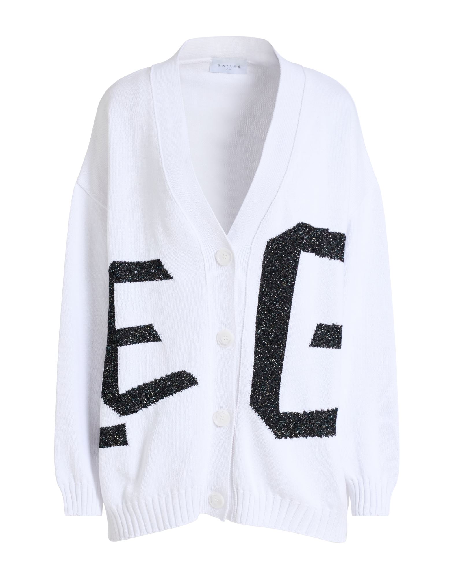GAëLLE Paris Strickjacke Damen Weiß GAëLLE Paris Strickjacke Damen Weiß von GAëLLE Paris
