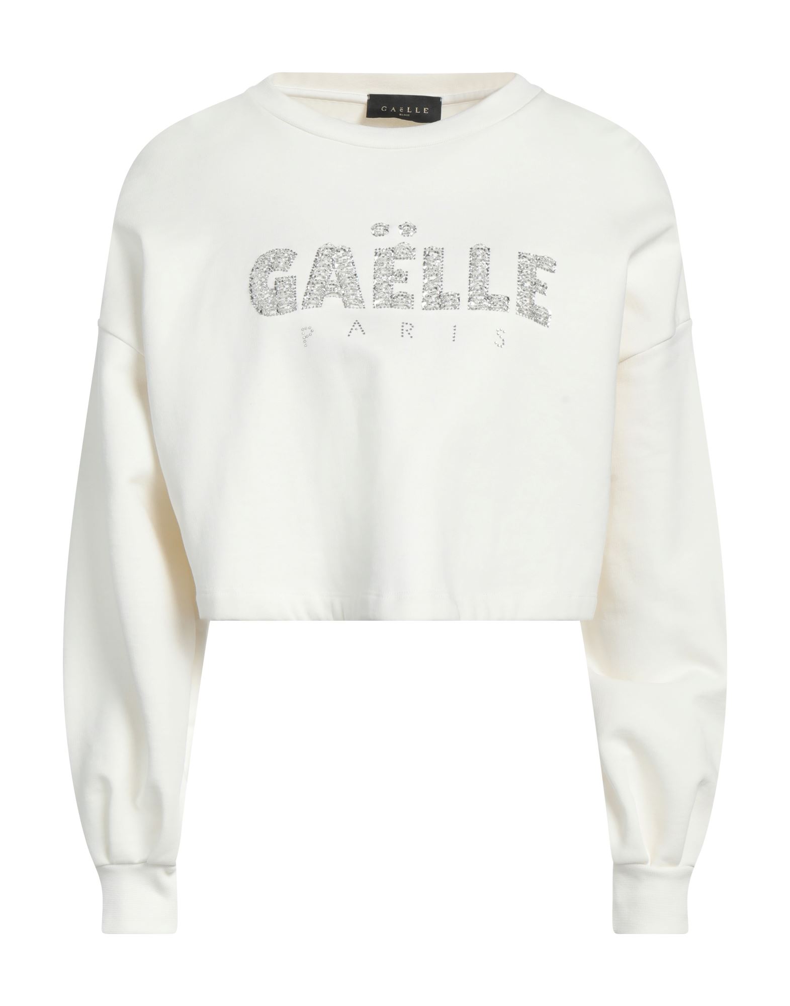 GAëLLE Paris Sweatshirt Damen Weiß GAëLLE Paris Sweatshirt Damen Weiß von GAëLLE Paris