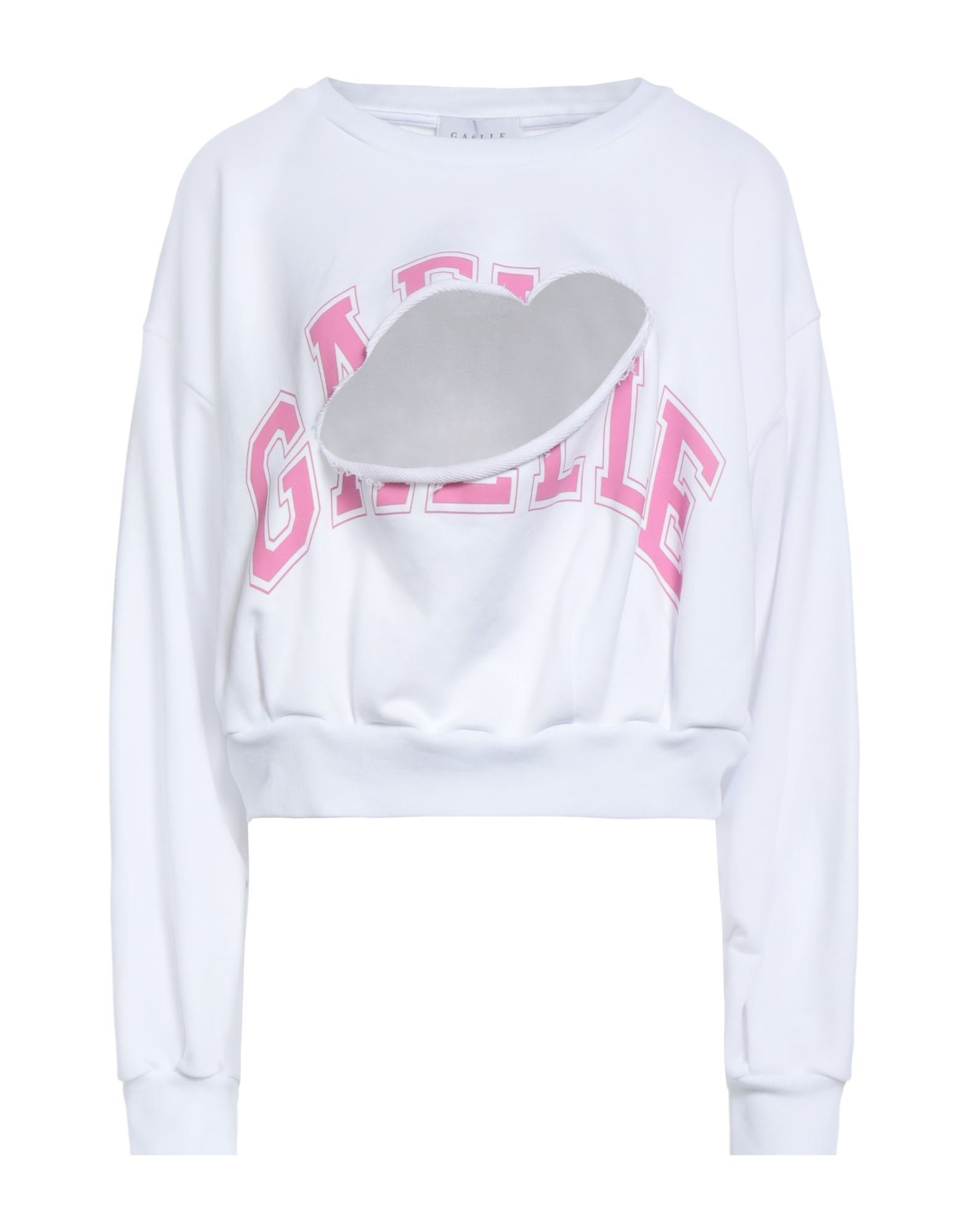GAëLLE Paris Sweatshirt Damen Weiß GAëLLE Paris Sweatshirt Damen Weiß von GAëLLE Paris