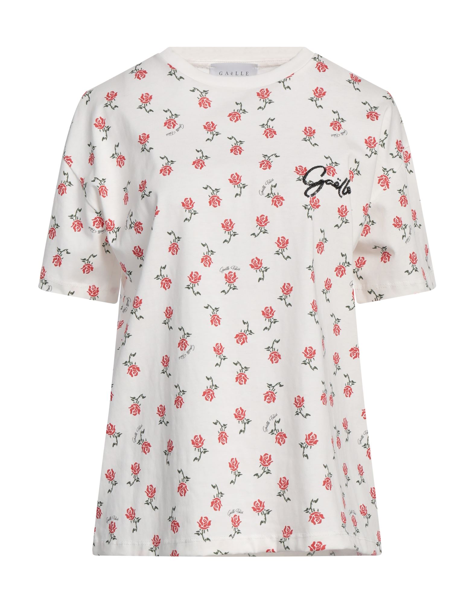 GAëLLE Paris T-shirts Damen Off white GAëLLE Paris T-shirts Damen Off white von GAëLLE Paris