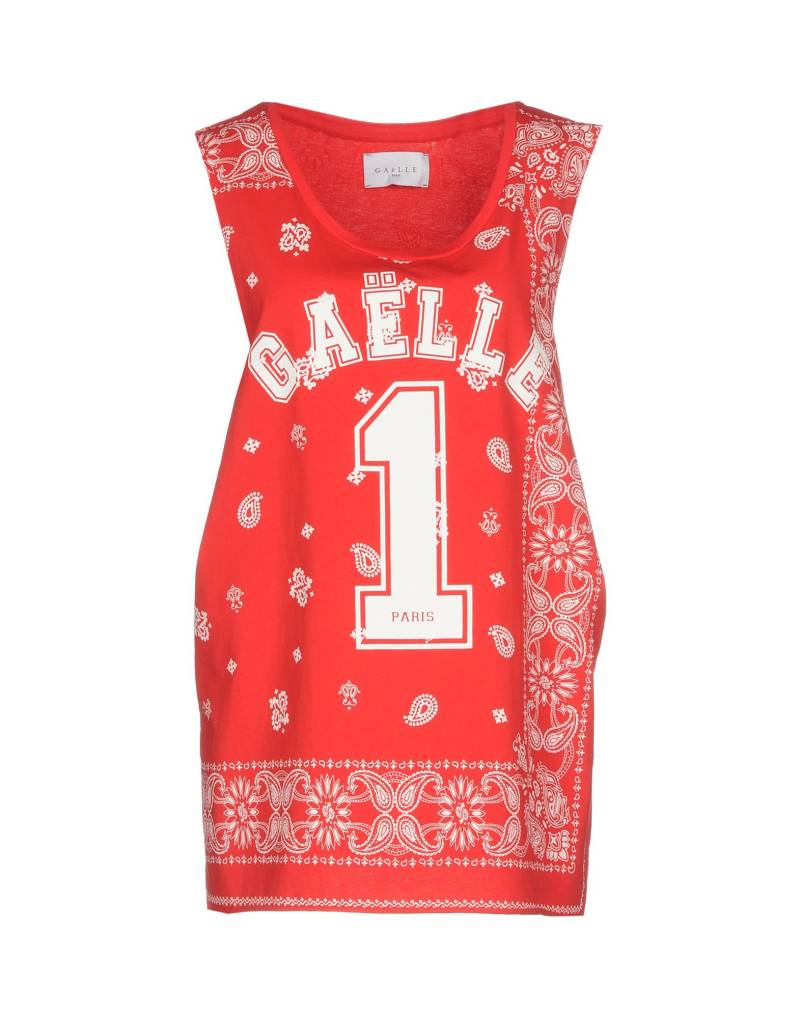 GAëLLE Paris T-shirts Damen Rot GAëLLE Paris T-shirts Damen Rot von GAëLLE Paris