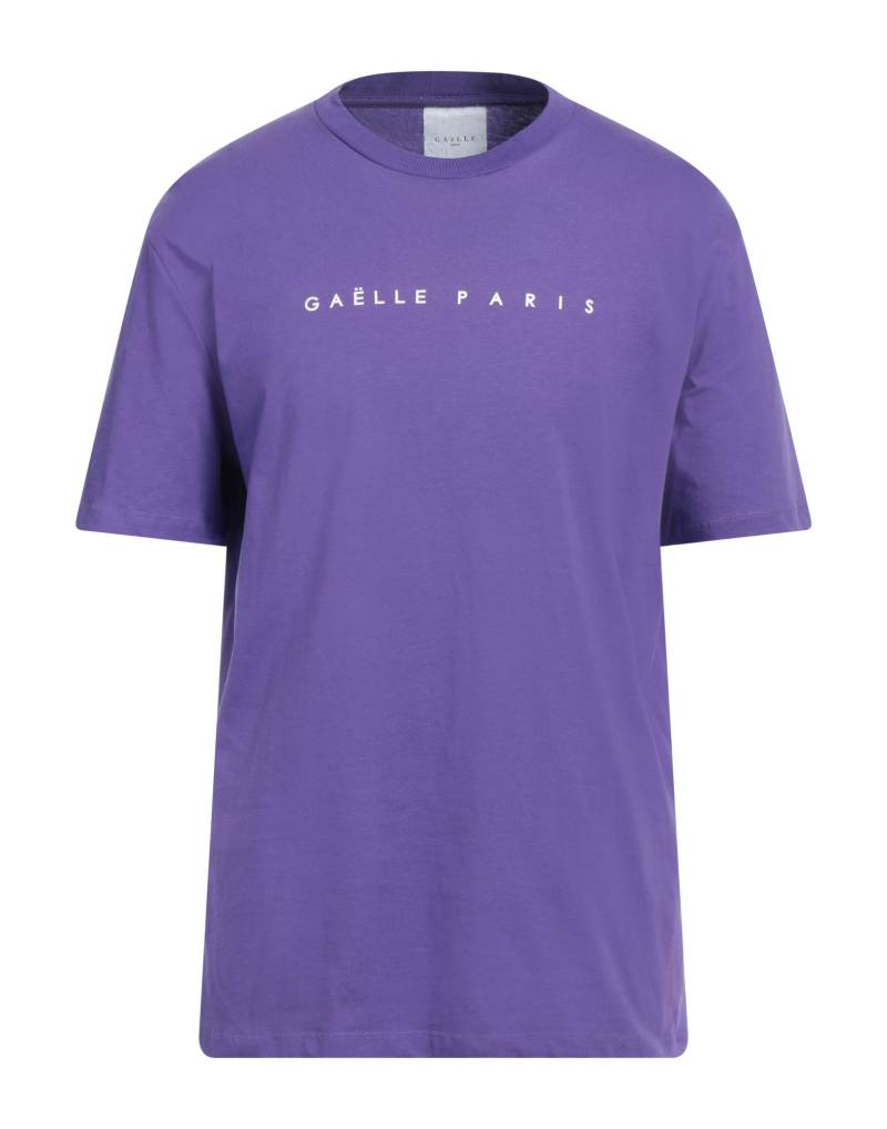GAëLLE Paris T-shirts Herren Violett von GAëLLE Paris